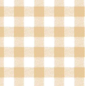 Beige gingham vinyl