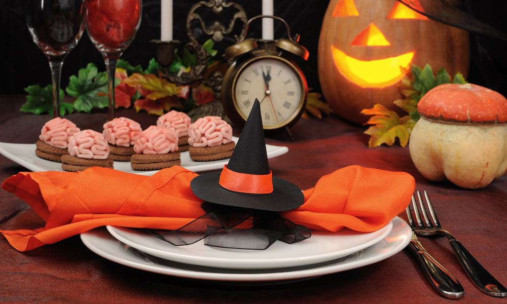 vinyl tablecloth Setting the Perfect Halloween Table blog image