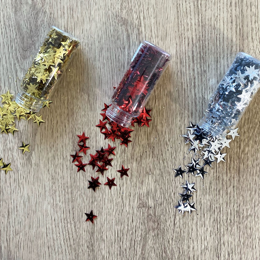 All confetti