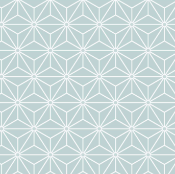 Abstract Duckegg Vinyl Tablecloth